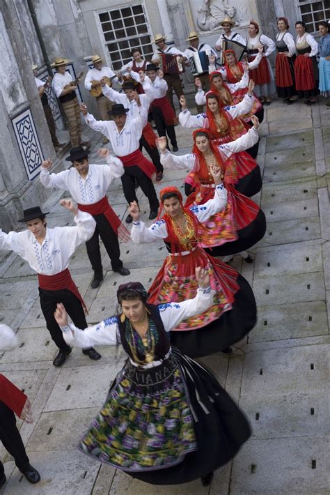 Folclore Português Folkcostume Minho Portugal Algarve Cultures Du
