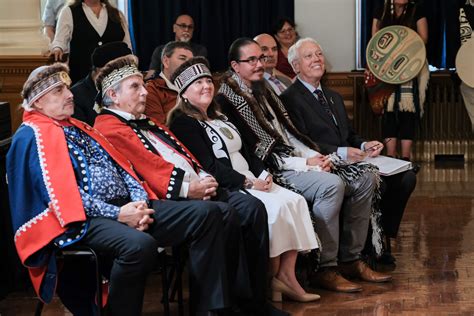 The Haida Nation Mark An Historic Day In The Bc Legislature Council