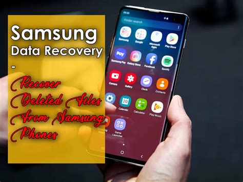 Samsung Data Recovery Recover Deleted Files From Samsung Phones