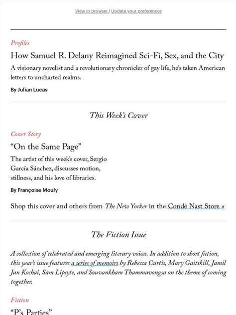 The New Yorker This Weeks Issue How Samuel R Delany Reimagined Sci Fi Sex And The City