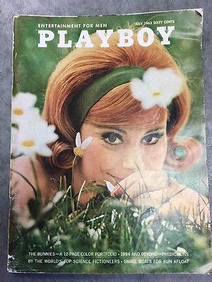 Vintage Playboy Magazine July Carrie Enwright Centerfold Ebay
