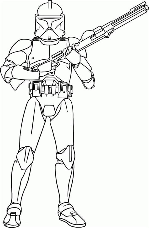 Trooper Coloring Page Coloring Home