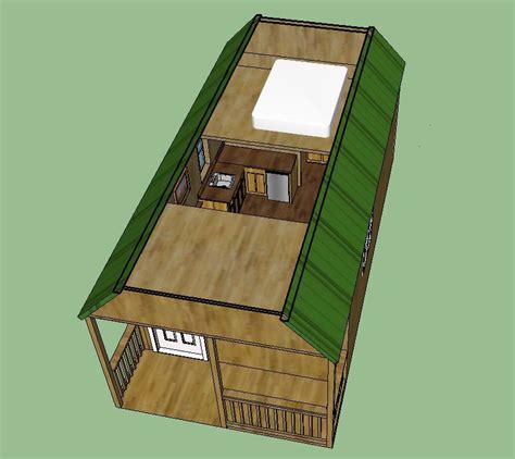 12x32 Deluxe Lofted Barn Cabin Floor Plans Floorplansclick