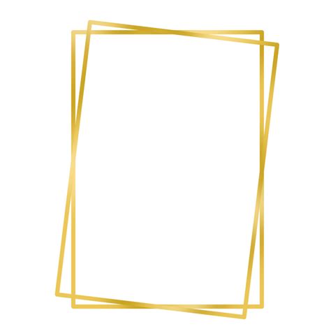 Elegant Golden Frame 10792368 Png