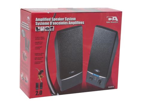 Cyber Acoustics Ca 2014rb 20 Speakers