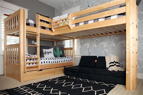 Bunk Bed Rooms Loft Bunk Beds Kids Bunk Beds Custom Bunk Beds