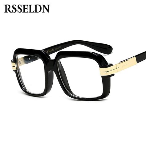 Rsseldn Fashion Brand Glasses Frames For Men Women Designer Clear Lens