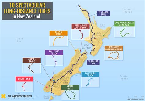 10 Amazing Long Distance Hikes In New Zealand 10adventures