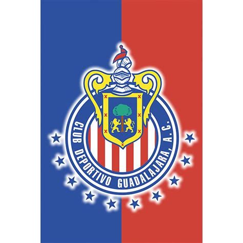 Chivas De Guadalajara Crest Poster Soccer Wearhouse