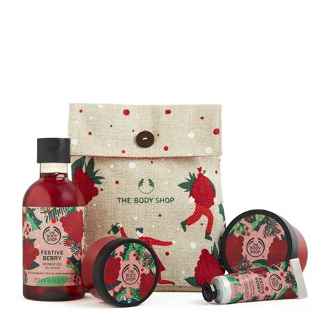 The Body Shop Festive Berry Gift Set The Body Shop Christmas Beauty Gifts POPSUGAR
