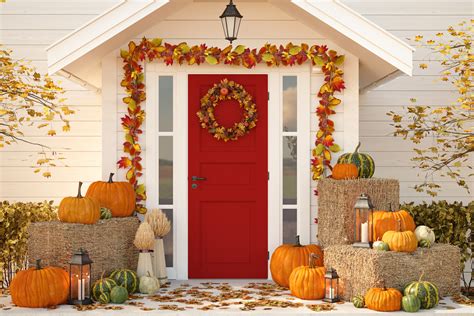Home decor ideas, thanksgiving front door décor ideas relaxing beautiful good thanksgiving office decorations thanksgiving decorating thanksgiving office door. Thanksgiving Door Garland DIY: Ideas, How To ...
