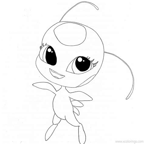 Ladybug And Cat Noir Coloring Pages Free Printable Coloring Pages