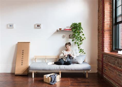 Us Furniture Maker Greycork Creates A Living Room In A Box Flat Pack Furniture Living Room