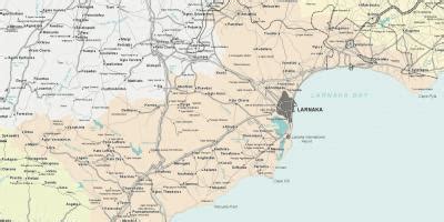 » fus orar, » harta politică, » harta naturală, » larnaca harta de noapte & » harta google. Cipru hartă - Hărți Cipru (Europa de Sud - Europa)