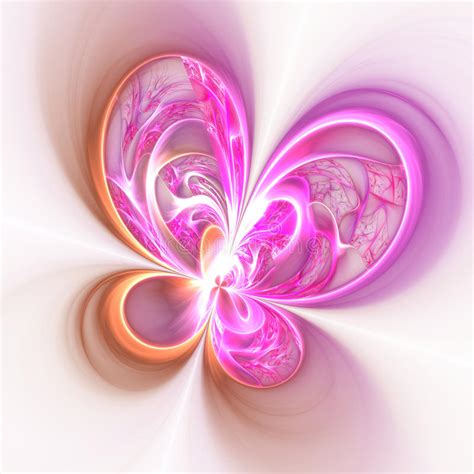 Colorful Fractal Flower Or Butterfly Stock Illustration Illustration