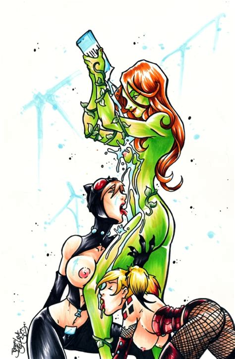 Rule 34 2d Auronasia Batman Series Catwoman Dc Comics Female Female Only Green Skinned
