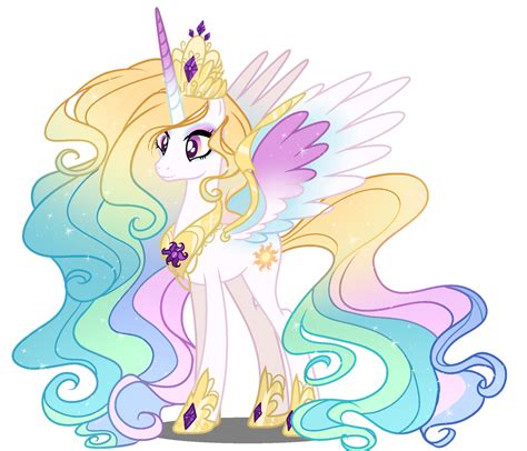 My Princess Celestia Next Gen By Gihhbloonde My Little Pony Poster