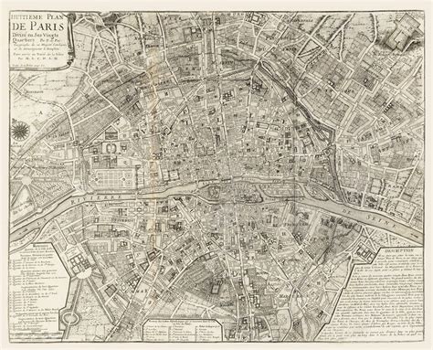 Old Maps Of Paris
