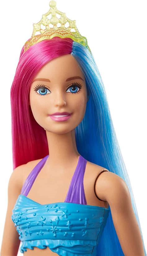 barbie barbie dreamtopia mermaid doll with pink tail playone