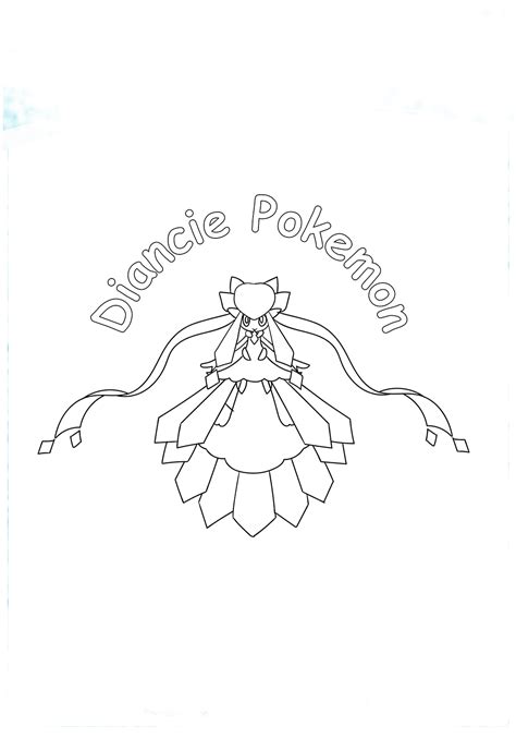 Pokémon, the popular media franchise, is owned by the japanese video game firm nintendo and was originally created in 1996, by japanese video game. Diancie Pokemon Coloring - Play Free Coloring Game Online