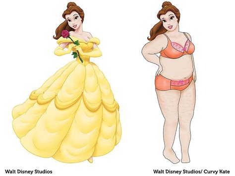 See The Disney Princesses Re Imagined With Real Body Types