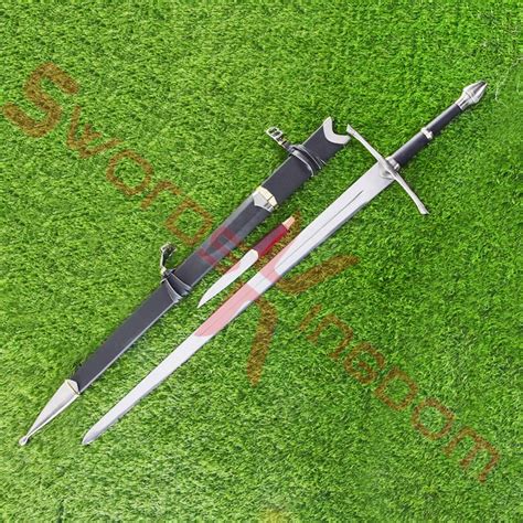 Lotr Aragorn Strider Ranger Sword With Knife Swordskingdom