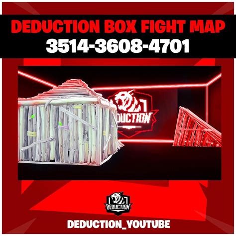 Deduction Box Fight Map 1v1 4v4 Fortnite Creative Map Code Dropnite