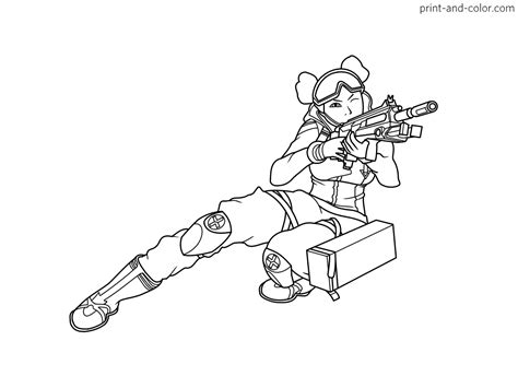 If the 'download' 'print' buttons don't work, reload this page by f5 or command+r. Apex Legends coloring pages | Print and Color.com