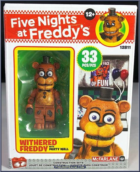 Withered Freddy Five Nights At Freddys Construction Sets