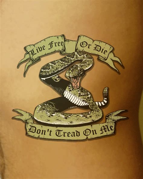Objectively speaking, we can find negative connotations attached to all symbols, so on that note; Don T Tread On Me Tattoo - Tattoo Image Collection