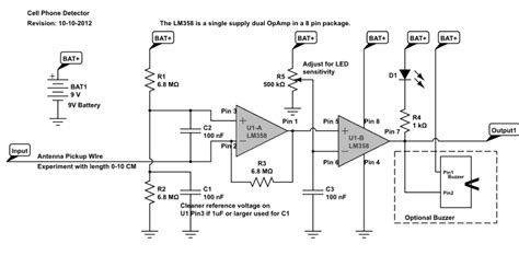 Test if it works by moving the brass tube around. rf - Why does this detector detects wifi signal as well ...