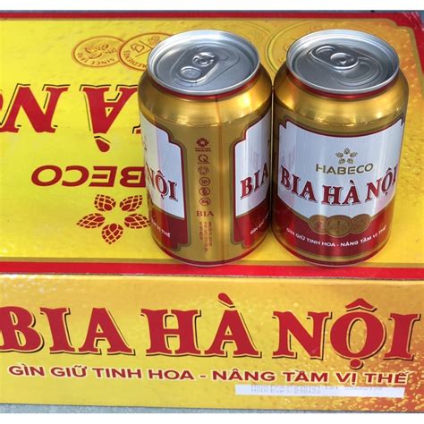 Bia Hà Nội Thùng 24 Lon 330ml Shopee Việt Nam