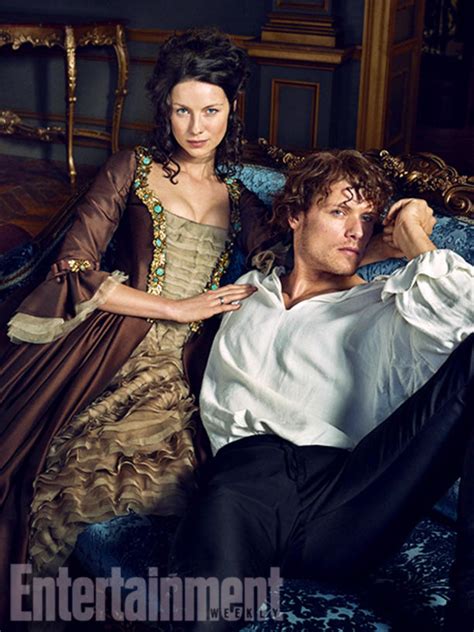 Outlander Season 2 Entertainment Weekly Photoshot Claire And Jamie Fraser Photo 39402803 Fanpop