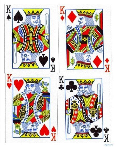 The 4 Kings Playing Card Tattoos Cards Deck Of Cards