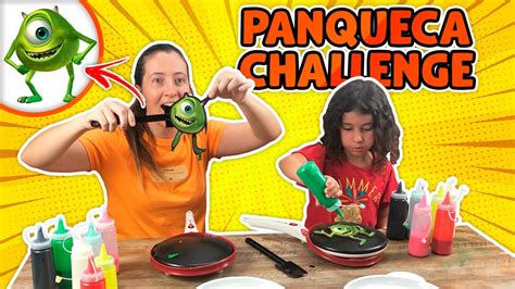 Desafio Arte Na Panqueca Pancake Art Challenge Somos 5inco Youtube