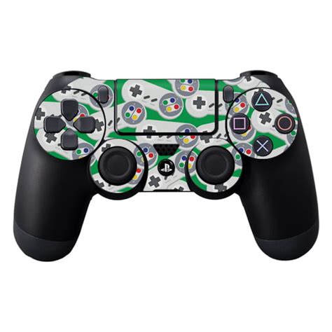 Skin Decal Wrap For Sony Ps4 Controller Retro Controllers 1 Walmart