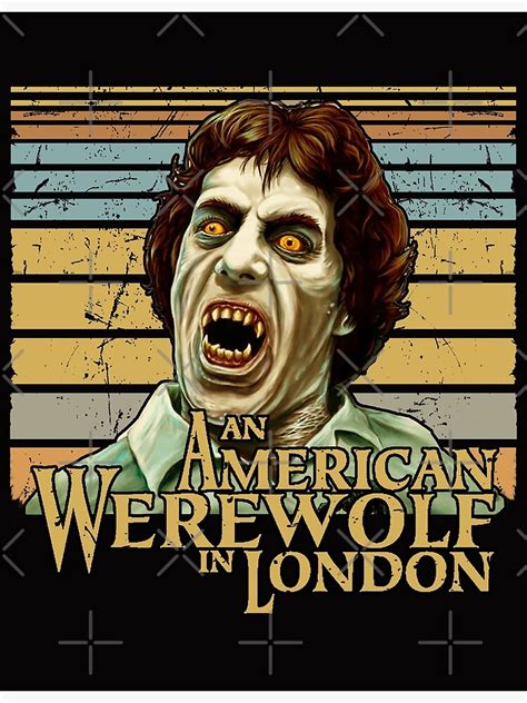 An American Werewolf In London Fan Art Poster For Sale By Calanthadulcie Redbubble