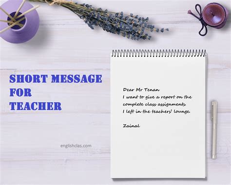 Contoh surat pengunduran diri dari sekolah. 5 contoh Short Message untuk Guru dalam Bahasa Inggris ...