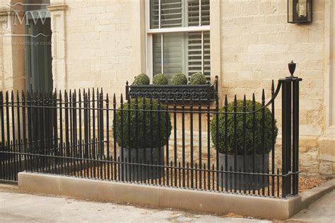 Georgian Railings And Side Gates Blacksmith Gloucestershire