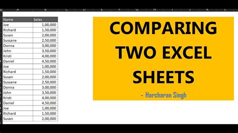 How To Compare Two Excel Files For Differences Comparing Two Excel Sheets For Differences