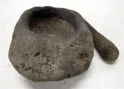 Ancient Native American Indian Mississippian Grinding Stone Mortar