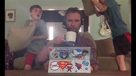 Dad Hilariously Documents What Its Like To Work From Home During