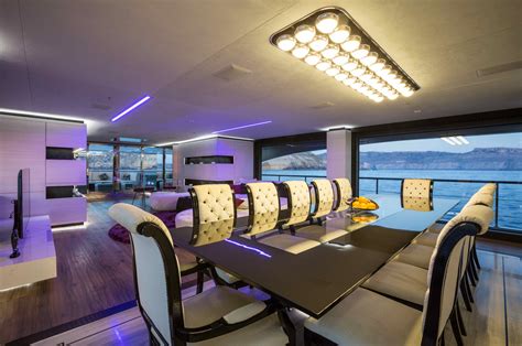 interiors, Material style, Yacht, Lounge, Chair, Interior design Wallpapers HD / Desktop and 
