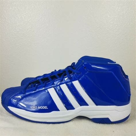 Size 14 Adidas Pro Model 2g Blue For Sale Online Ebay