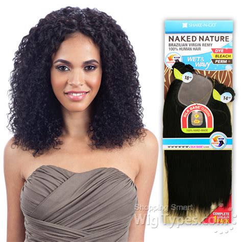 Unprocessed Brazilian Virgin Remy Hair NAKED NATURE WET WAVY BEACH CURL PCS