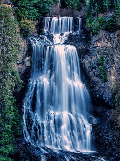 British Columbia Waterfalls Photograph By David Naman
