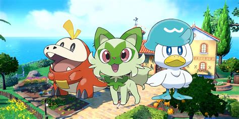 Pokemon Scarlet And Violet What Gen 9 Starters Could Be Based On