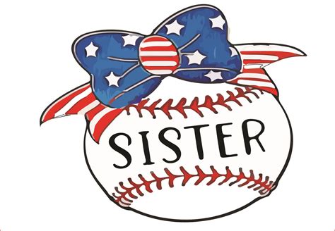 Baseball Sister Png Baseball Sister Graphic By Alabala · Creative Fabrica