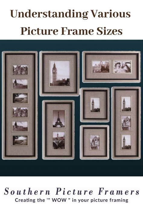 Understanding Various Picture Frame Sizes Picture Frame Sizes Frame