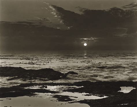 Wynn Bullock 19021975 Ocean And Setting Sun 1957 Christies